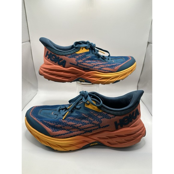 Hoka One One Shoes - Size 8.5 - Hoka One One HOKA Speedgoat 5 Blue Coral Camellia W